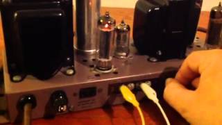 FISHER 80C 30A TUBE AUDIO AMPLIFIER STEREO