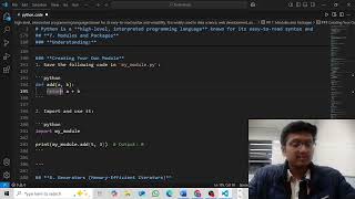 Python 101 - Part 6: Creating Your Own Modules & Generators