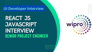 Wipro L2 Round React & JavaScript Interview | React Interview | JavaScript Interview