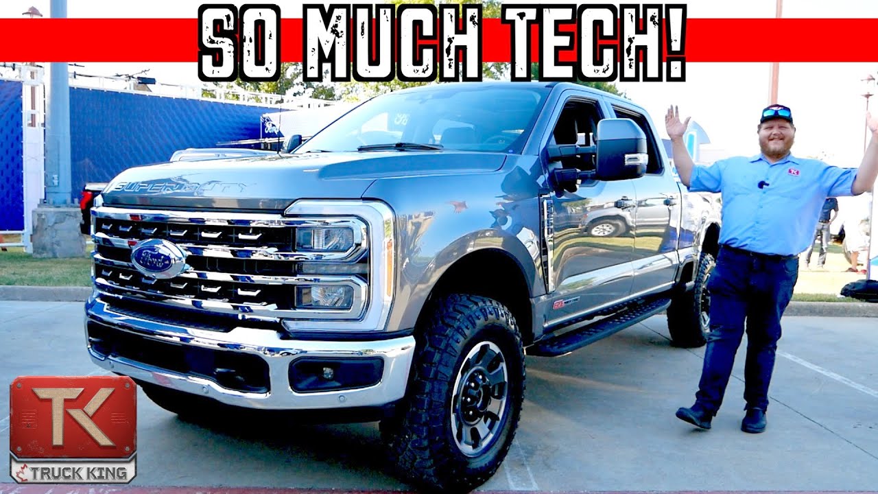 2023 Ford Super Duty First Look - Bumper Steps, Towing Tech, New Tremor ...