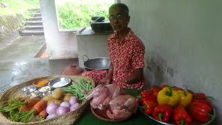 Chicken Stew prepared in my Village by Grandma