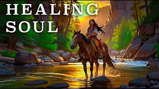 HEALING SOUL - NATIVE AMERICAN FLUTE Music - Best Music for Sleep and Good Morning Meditation