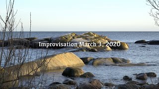 Pianoimprovisation March 3, 2020 - Natural sound - Melker Stendahl