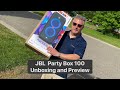 JBL PartyBox 100 Unboxing and Bass Test