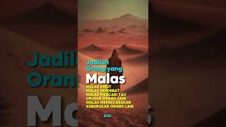 Nasehat, jadilah orang yang pemalas#vidioshort#motivasi