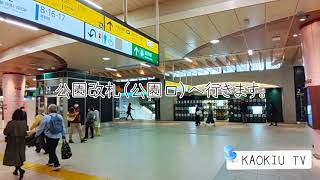 JR上野駅(公園口)からお散歩 Go for walk from Ueno Station Park Entrance.