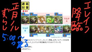 [パズドラ]ヒロインイベント_エレイン降臨_正月ノルディス完全無課金ずらしパ_2人マルチ周回編成[パズル\u0026ドラゴンズ]