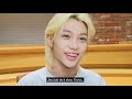 lee felix advice accepting yourself learning korean taking your time stray kids