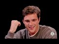 jacob elordi feels euphoric while eating spicy wings hot ones