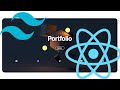 Simple Portfolio! REACT.JS (JS, HTML , CSS, TAILWIND) | Open Repository | Tutorial for Beginners