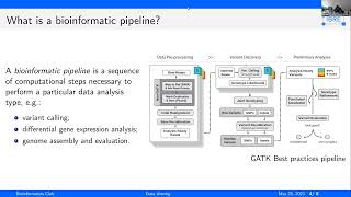 Bioinformatics Club | 8.06 - Pipeline development