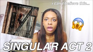 THIS IS CRAZY... MY LIVE REACTION TO “SINGULAR ACT 2” BY SABRINA CARPENTER