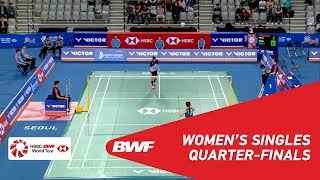 QF | WS | Sayaka TAKAHASHI (JPN) [7] vs SUNG Ji Hyun (KOR) [4] | BWF 2018