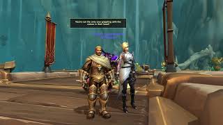 Anduin and Alleria realizes Sargeras` Sword is behind Beledar and the Radiant Song (The War Within)