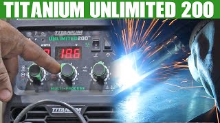 Titanium Unlimited 200 Multi-process | Best value welder from Harbor Freight?