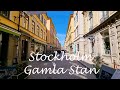 Stockholm Old City Centre (Gamla Stan) Walking Tour (4K)