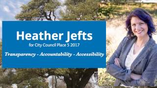 Heather Jefts for Cedar Park -  Accessibility