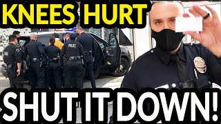 Cops Throws KNEES on Man in Cuffs! I come UN-DONE on them! #Audit #Pigs #Maggots (Not Fa**ots)