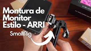 SmallRig - Soporte de Monitor Ajustable con Estilo ARRI