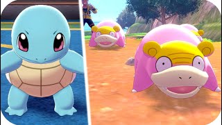 Pokémon SW/SH DLC : How to find 3 Slowpoke, New Bicycle \u0026 Kanto Starter