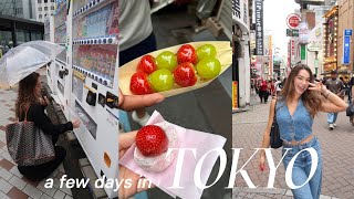 TOKYO Vlog 🇯🇵 Tsukiji market, Shibuya, shopping and LOTS of food! 🍡🍜