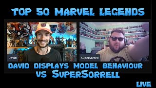 Top 50 Legends LIVE - Model Behaviour vs Super Sorrell: May The Best Legend Win!
