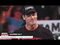 FULL SEGMENT — John Cena accepts Austin Theory's WrestleMania challenge Raw, March 6, 2023