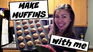 Chit Chat Bake w/ Me // Fat Free Banana Muffins // Reinventing Yourself