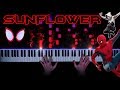 Post Malone, Swae Lee - Sunflower (Spider-Man: Into the Spider-Verse) - piano cover | tutorial
