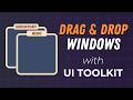 Build Draggable Windows with Unity UI Toolkit | Inventory & Equipment Pt. 1