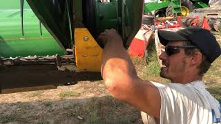 Fixing up the John Deere 925 flex head