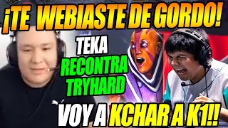 BRUTAL!! KINGTEKA SE ENCUENTRA CON K1 HECTOR Y SE PONE TRYHARD DEJANDOLO SIN FARM