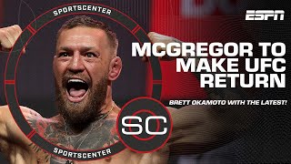 Conor McGregor to make UFC return vs. Michael Chandler | SportsCenter