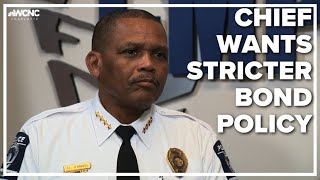 CMPD Chief Jennings wants state bond laws to change