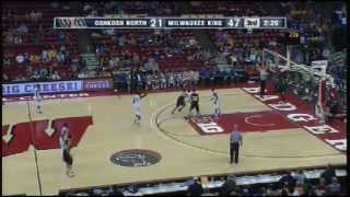 2012 WIAA Boys Division 1 Semifinal - Oshkosh North vs Milwaukee King