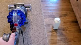 Dyson ball total clean under rug test and agitation