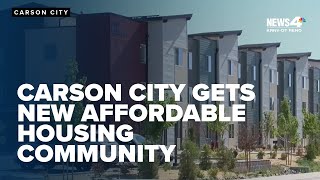 New affordable housing complex opens in Carson City thanks to land donation, federal funds