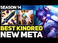 RANK 1 BEST KINDRED NEW META MID GAMEPLAY! | Season 14 League of Legends