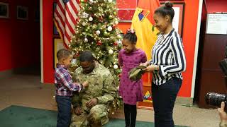 Promotion Ceremony for Staff Sgt. Alon Humphrey
