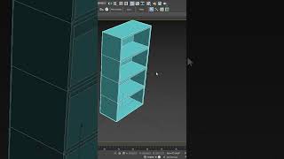 3ds Max Bookshelf Simple Modeling #3dmaxtutorial #3dmax #3dmodeling #beginner #modelingtips