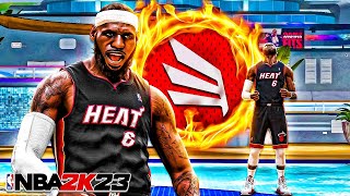 GOAT LEBRON JAMES "2-WAY 3-LEVEL SCORER" BUILD IS ONE OF A KIND IN NBA 2K23...