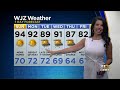 meteorologist chelsea ingram has your saturday evening weather