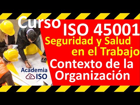 ISO 45001 2018 Interpretacion E Implementacion Requisito 4 Contexto De ...