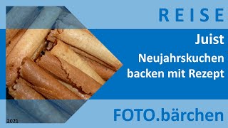 JUIST - Neujahrskuchen backen ist ostfriesische Tradition