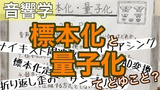 【解説】音響学！！もう怖くない標本化と量子化！