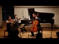 제433회 하우스콘서트 김소진 michael nicolas boris kusnezow l l.v.beethoven piano trio op.70 2 1st mov.