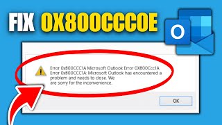 How To Fix Outlook Error Code 0x800ccc0e (Step By Step)