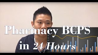 Pharmacy BCPS Certification | 24 hours studying | My Office