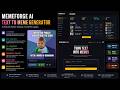 AI Meme Generator PHP Script — Turn Any Text Into a Viral Meme in Seconds | Coderobotics