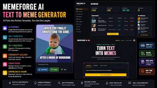 AI Meme Generator PHP Script — Turn Any Text Into a Viral Meme in Seconds | Coderobotics